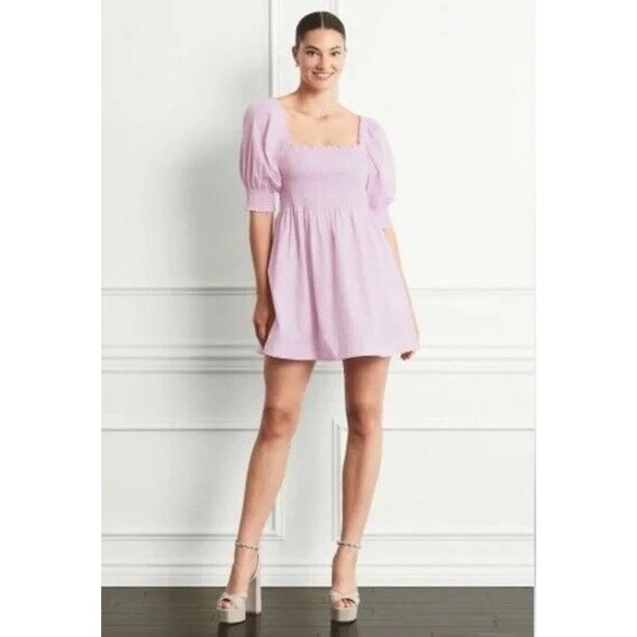 Hill House Light Pink Midi Dress - Picture 2 of 11